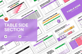 Table Side PowerPoint Template